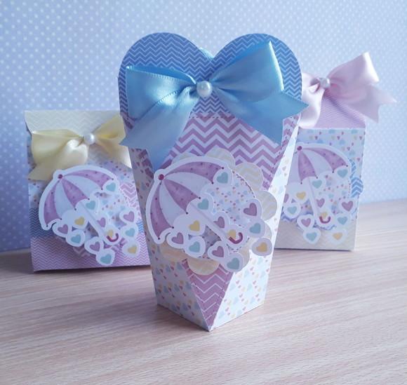 Kit Caixinhas Chuva de Amor
