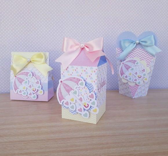 Kit Caixinhas Chuva de Amor