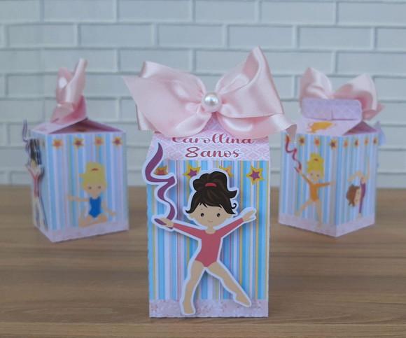 Kit com 10 Caixa Milk Ginástica Rítmica