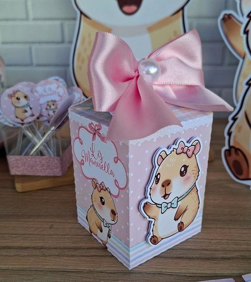 Kit Decoração de Festa Capivara Cute