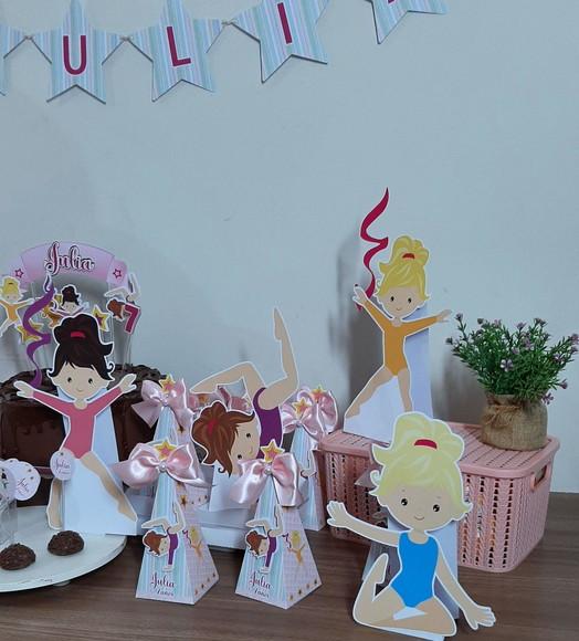 Kit Decoração Festa Ginástica