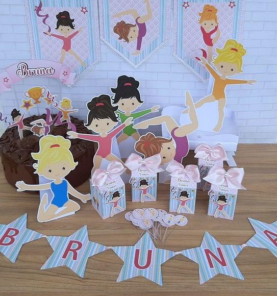 Kit Decoração Festa Ginástica Rítmica