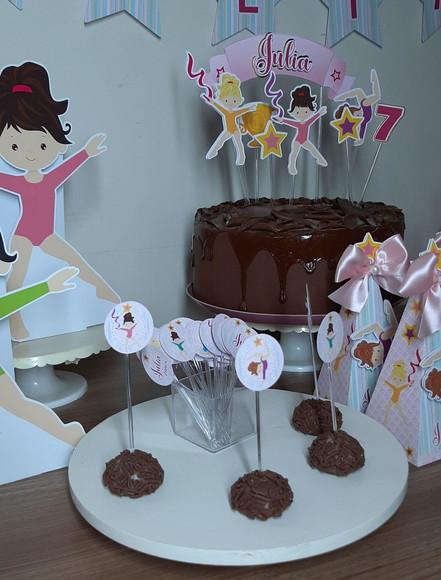 Kit Decoração Festa Ginástica