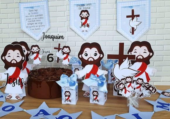 Kit Decoração Festa Jesus