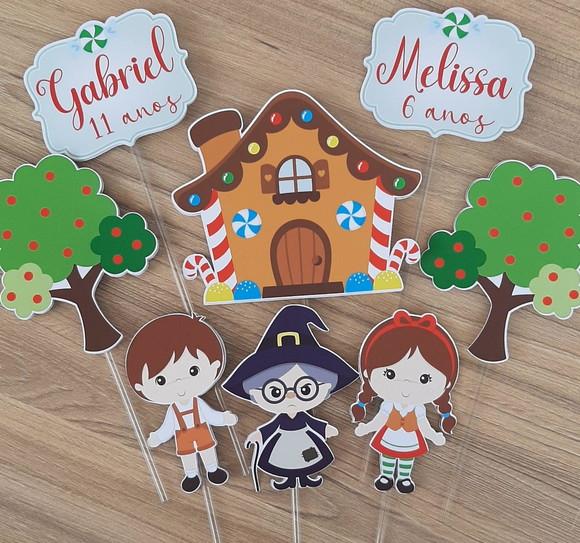 Kit Decoração Festa João e Maria