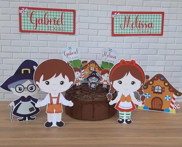 Kit Decoração Festa João e Maria