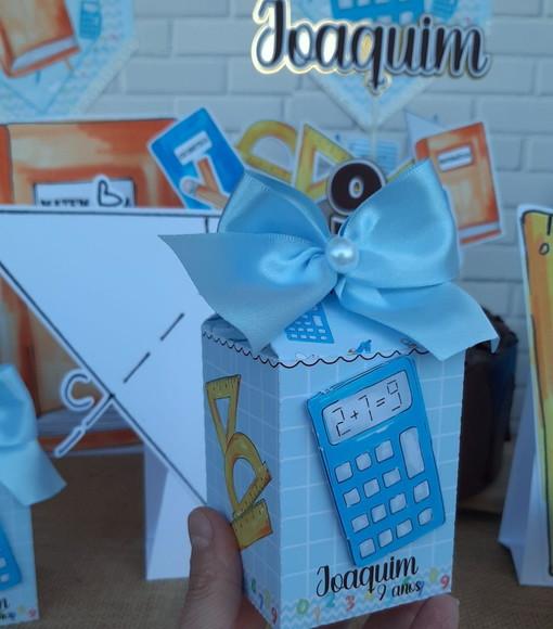 Kit Festa Só Um Bolinho Tema Matemática