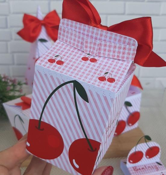 Kit Lembrancinha de Festa Cerejinha