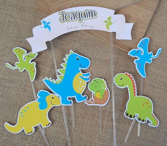 Kit Só Um Bolinho Festa Dinossauros