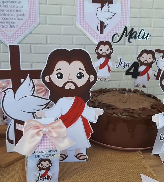 Kit Só Um Bolinho Festa Jesus