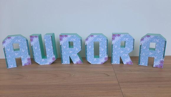 Letra 3d Encanto