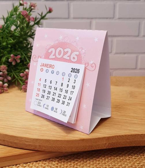 Mini Calendário de Mesa