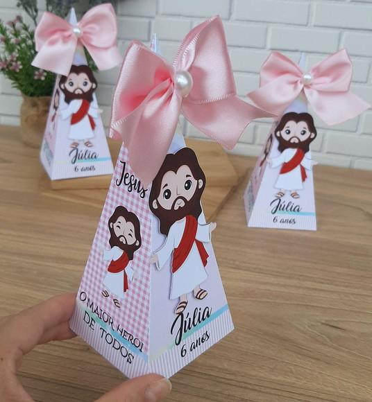 Pirâmide Jesus o Maior Herói para Menina