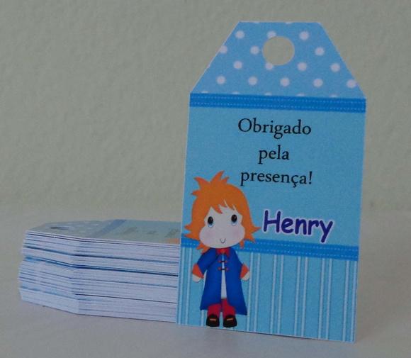 Tag Agradecimento Pequeno Principe