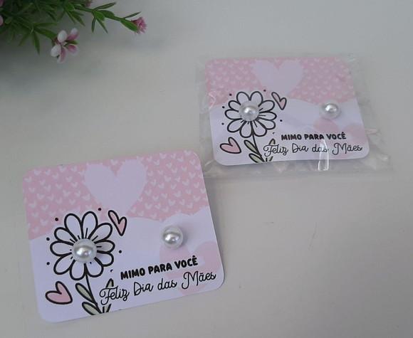 Tag com Brinco para Brinde Dia das Mães
