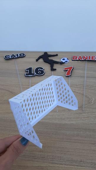 Topo de Bolo Futebol