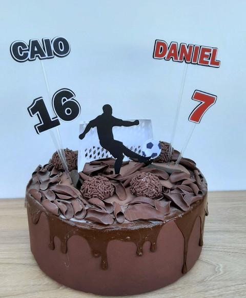 Topo de Bolo Futebol
