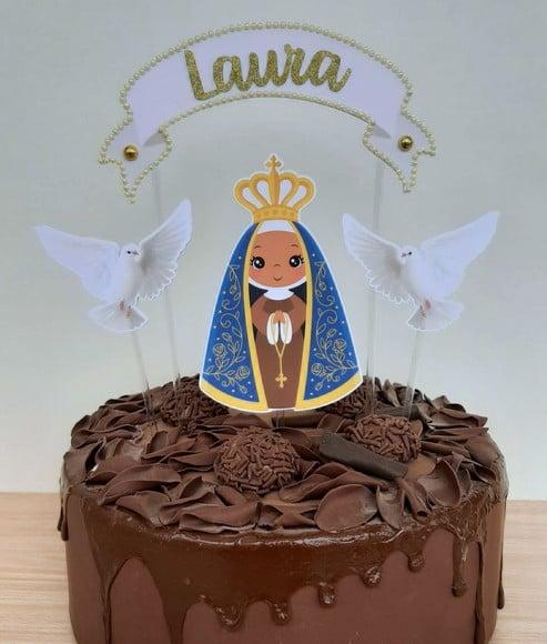Topo de Bolo Nossa Senhora