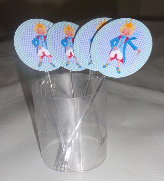 Topper para Docinho Pequeno Príncipe