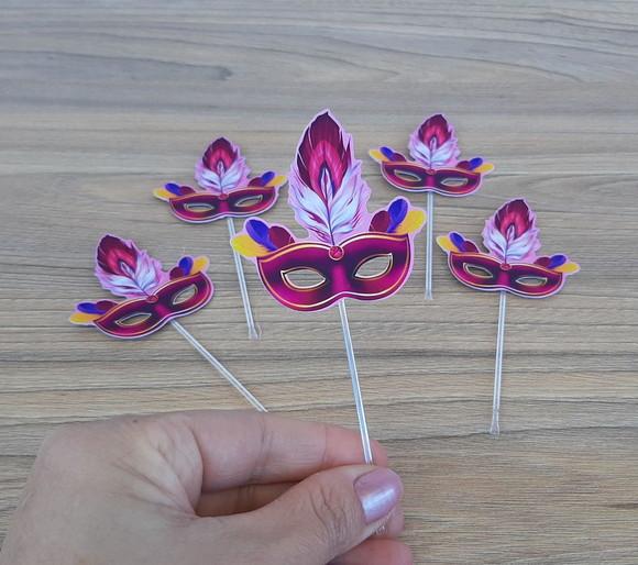 Topper para Docinhos Festa a Fantasia