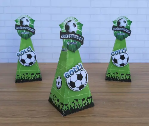 Caixa Pirâmide Futebol