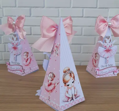 Caixa Pirâmide Bailarina