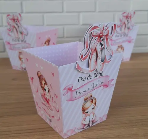 Cachepo centro de mesa Bailarina