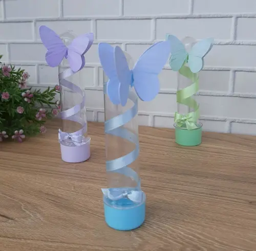 Tubete Borboleta aquarelada