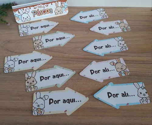 Kit Caça aos ovos de páscoa