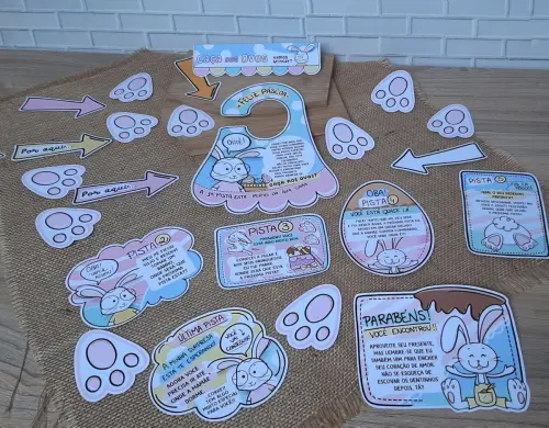 Kit Caça aos Ovos de Páscoa