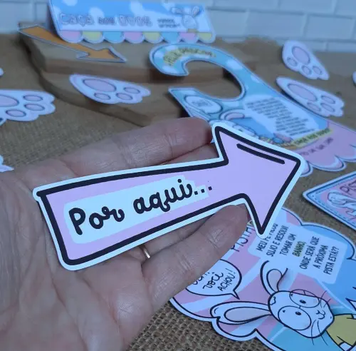 Kit Caça aos Ovos de Páscoa