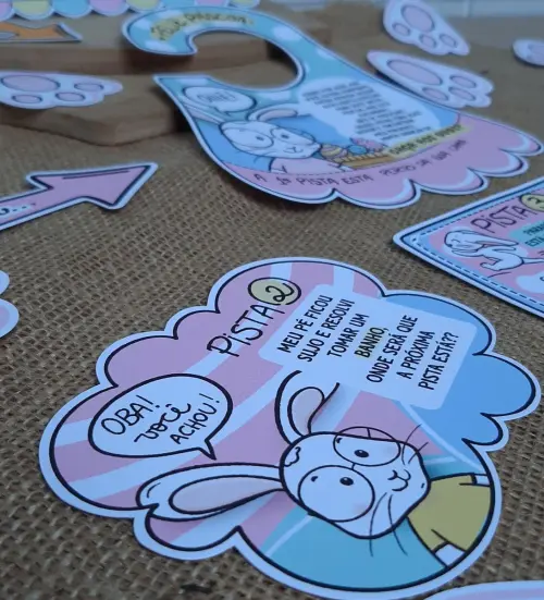 Kit Caça aos Ovos de Páscoa