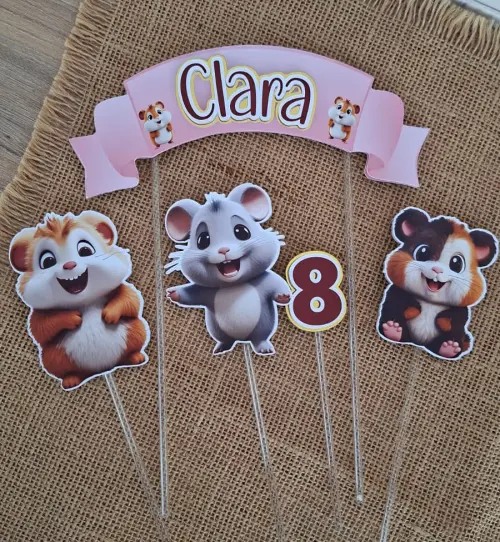 Kit festa na escola Hamster