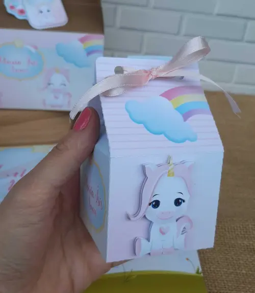 Kit festa na escola Unicórnio