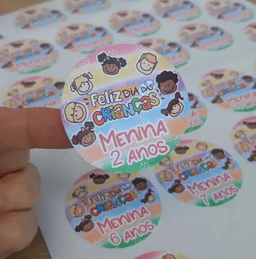 Adesivo Dia das Crianças