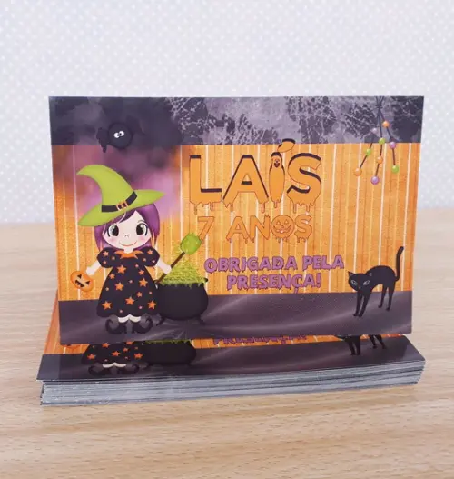 Adesivo para Sacolinha Halloween
