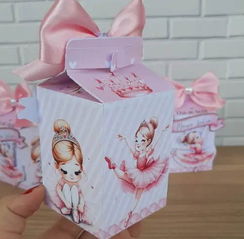 Caixa Milk Bailarina