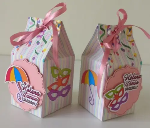 Caixa Milk Carnaval