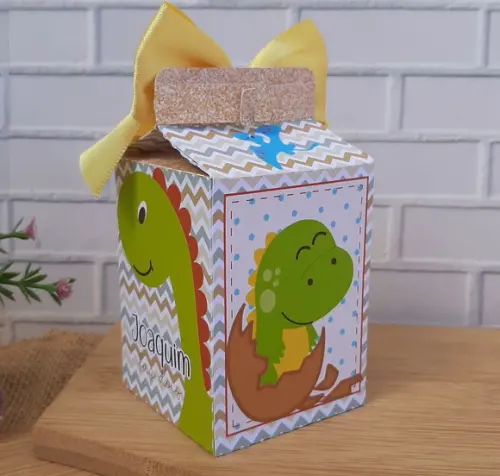 Caixa Milk Dinossauro