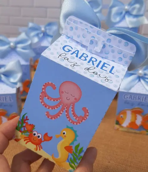 Caixa Milk Fundo do Mar