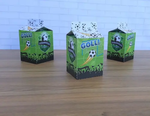 Caixa Milk Futebol