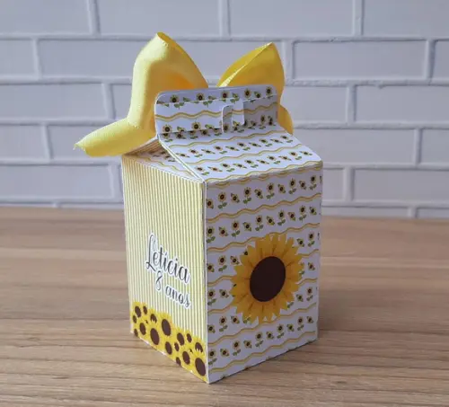 Caixa Milk Girassol