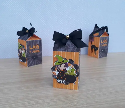 Caixa Milk Halloween