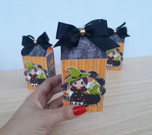 Caixa Milk Halloween