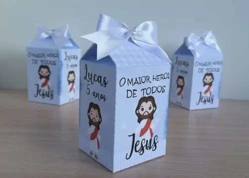 Caixa Milk Jesus o Maior Herói