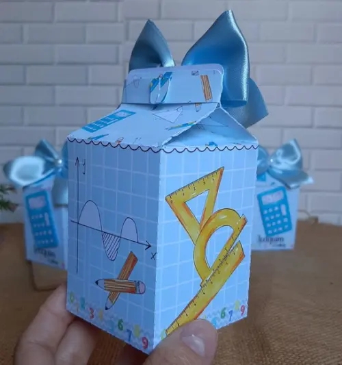 Caixa Milk Matemática
