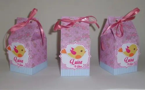 Caixa Milk Tema Jardim