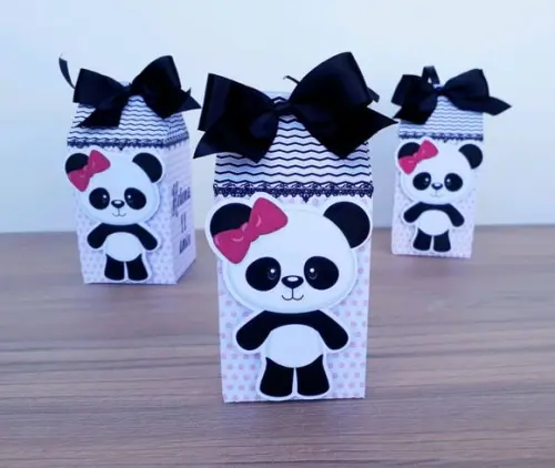 Caixa Milk Ursa Panda