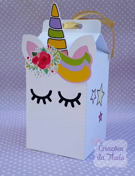 Caixa Milk Unicórnio