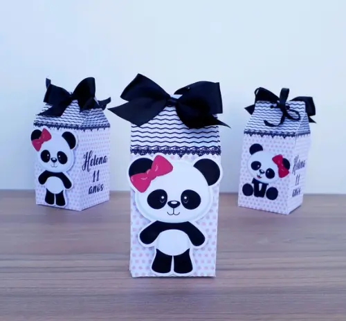 Caixa Milk Ursa Panda